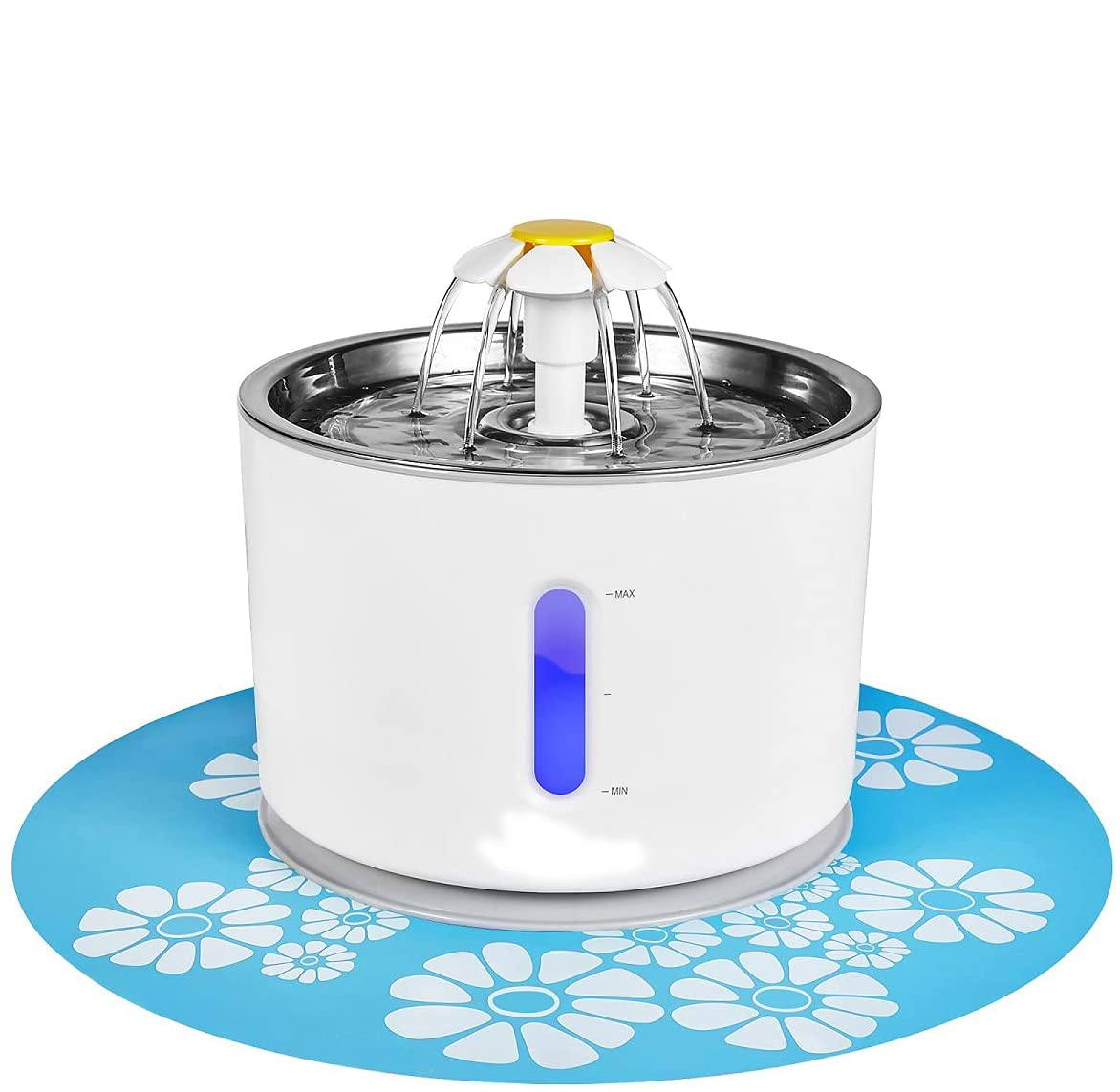 Automatic Circulation Pet Water Stainless Steel Pet Water Fountain for Cats and Dogs