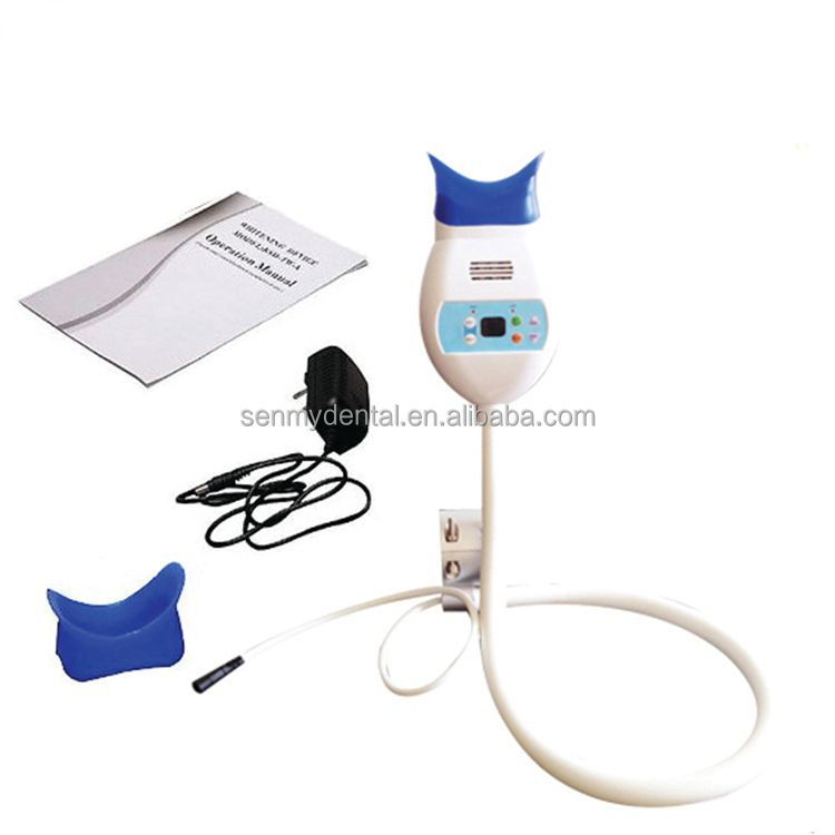 E404 Cold Light Dental Bleaching Laser Teeth Whitening Machine with Blue Light Built-in Dental Equipment Chair