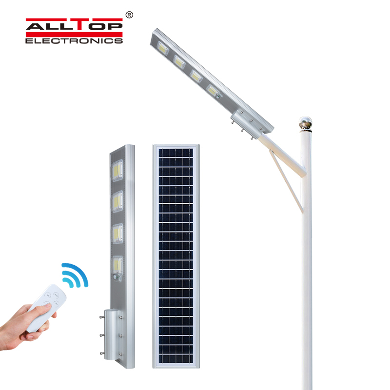 ALLTOP высококачественный IP65 Алюминиевый Водонепроницаемый 60 Вт 120 Вт 180 Вт 240 Вт наружный дорожный Универсальный светодиодный уличный фонарь на солнечной батарее