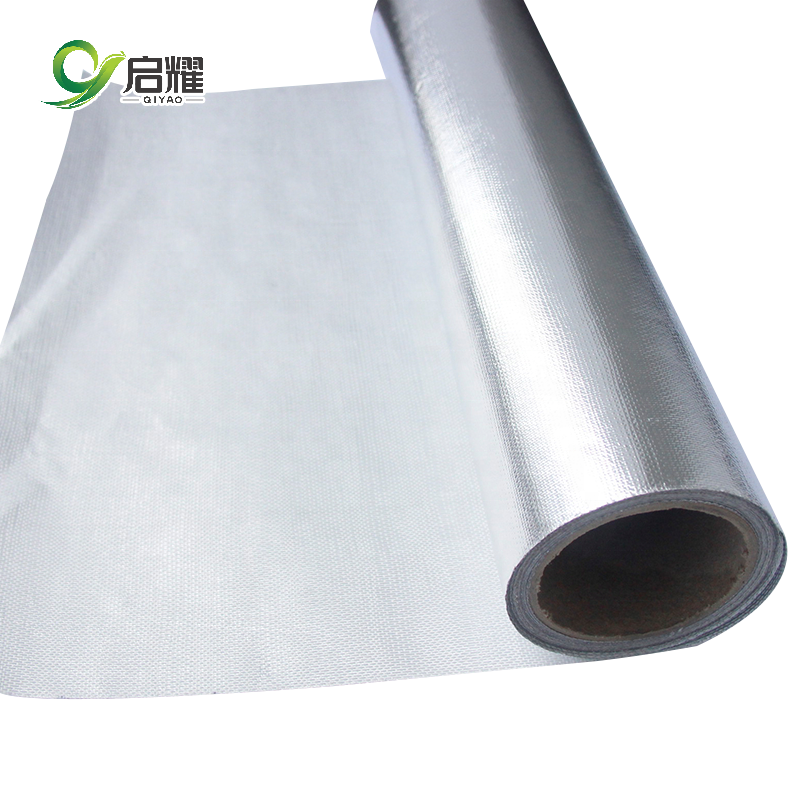Qiyao Untwisted Roving Cloth Weave Fiberglass Plain Silver Customized Modern Aluminum Silicate Products High Quality Fiberglass