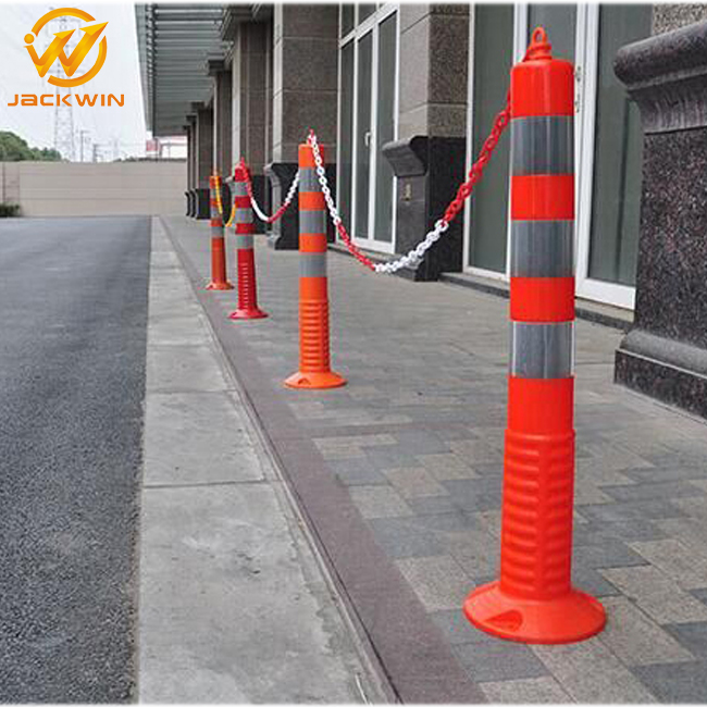 45/75/100cm Low Price Delineator, Flexible Delineator Post, Flexible Plastic Bollard