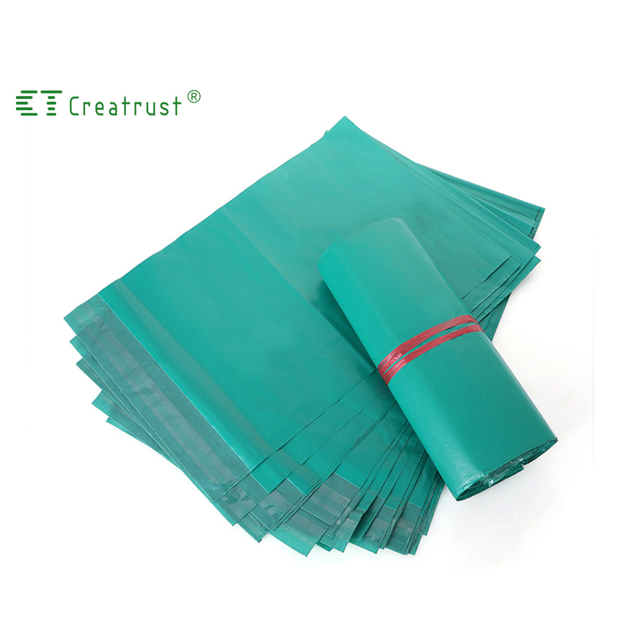 Creatrust Cloth Custom Poly Mailer Beige Bubble Clear Self Seal Packing Plastic Packaging Yellow Courrier Mailing Bag