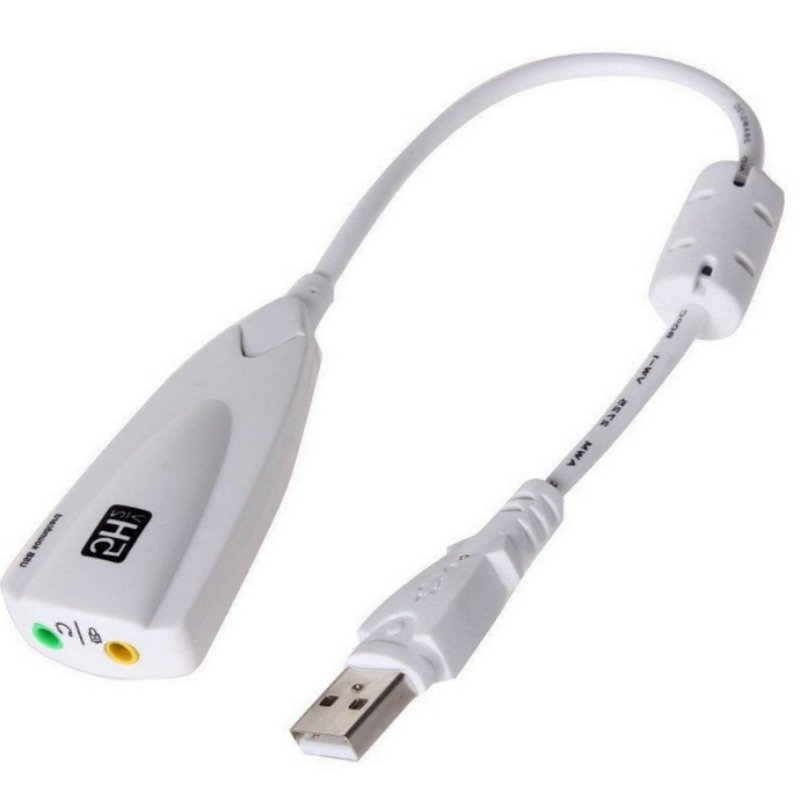 Игровой внешний usb-звуковой интерфейс адаптера 5HV2 USB к 3D 7,1 канальный звук анти Магнитная аудио гарнитуры микрофон 3,5 мм Jack для портативных ПК
