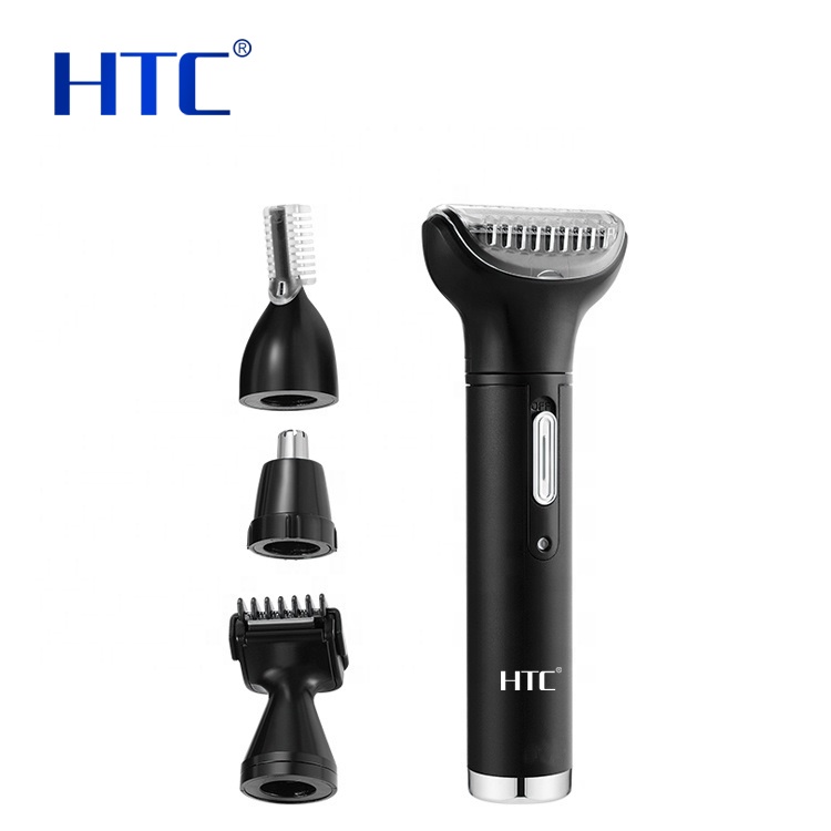 HTC 4 в 1 моющийся ручной триммер для волос со специальным дизайном AT-030