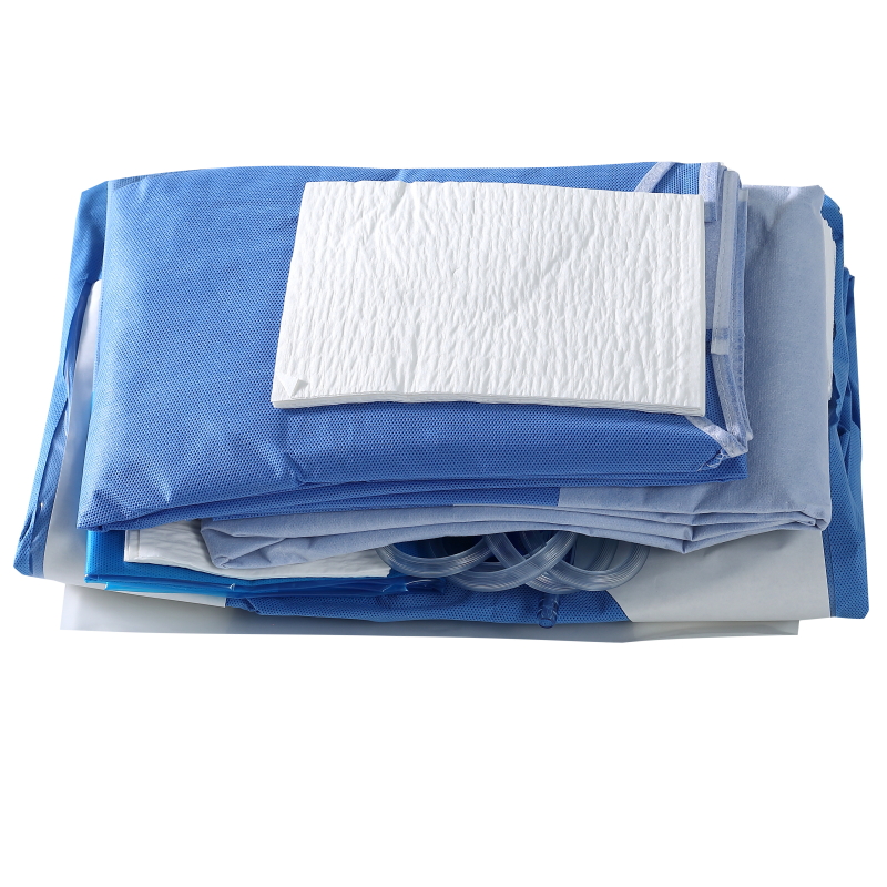 Medical disposable sterile surgical operation drape packs Universal nonwoven C-Section Pack