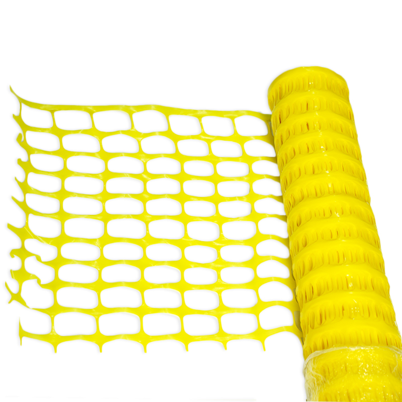 Orange Soft Plastic Mesh Safety Net for Construction Sites Public Road Traffic Isolation Export Quality