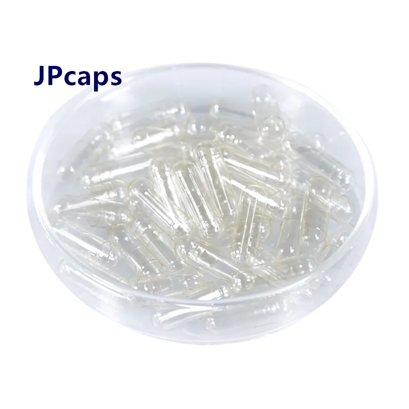 Size 0 00 Empty Clear Gelatin  Capsules For filling