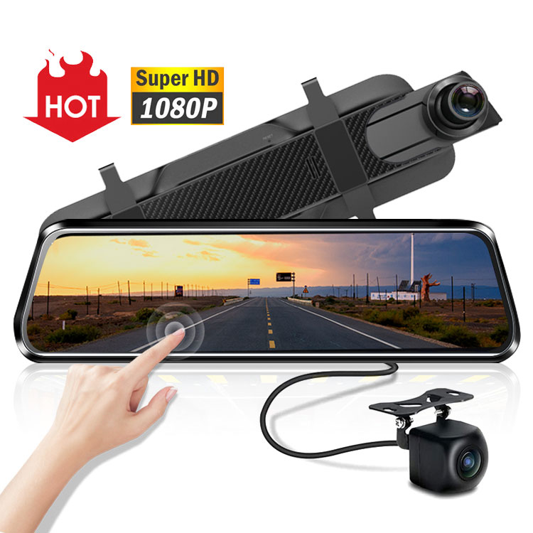 EGO spy fir Запись hd 1080 reverse ang умный Внутренний интерьер двойной с задней камерой заднего вида dvr Автомобильное Зеркало
