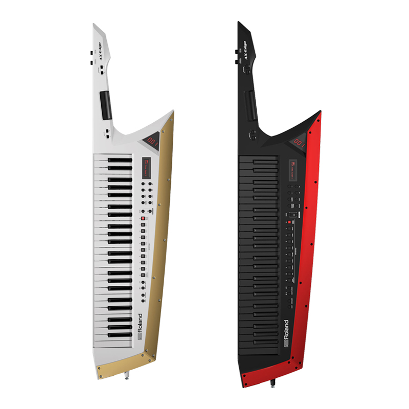 Roland AX-Edge Poleaxe, синтезатор в форме плечевого ремня с Bluetooth, 49 клавиш, MIDI-контроллер клавиатуры