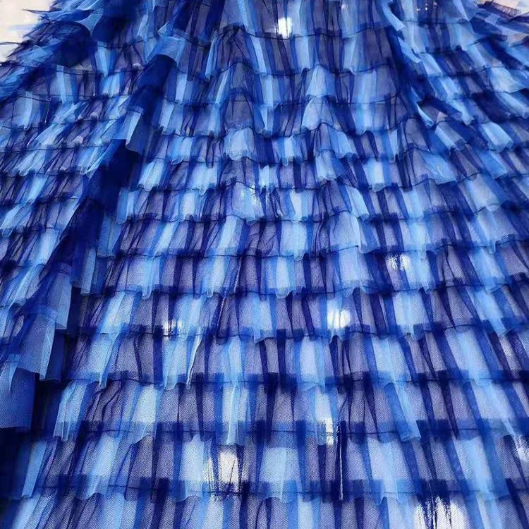 factory direct wholesale colorful lace tutu dress fabric for girls' mini dress and skirt J0731