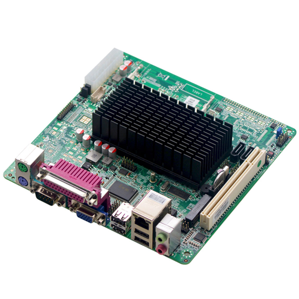 ITX-M58_A45E D425 VGA дисплей x86 промышленная мини-материнская плата Itx с поддержкой системы Win Linux, материнская плата ddr3 RAM