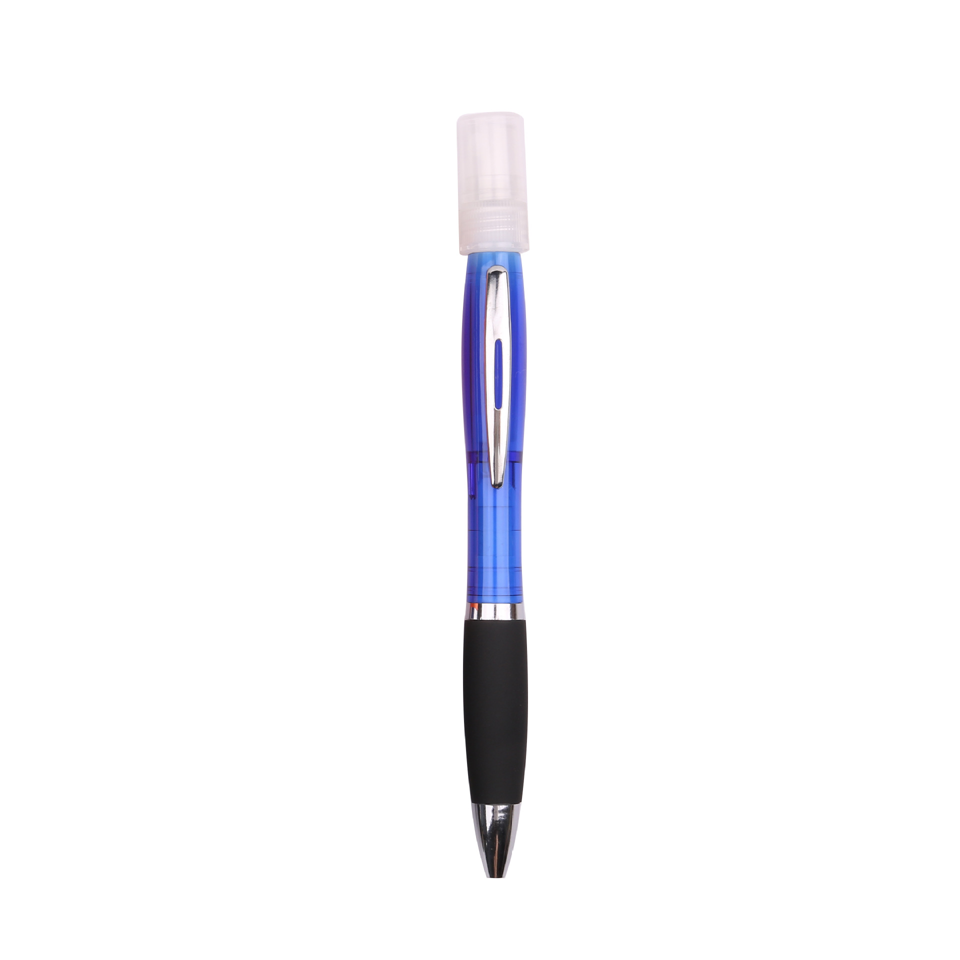 Wholesale Customize Logo Hand Sanitizer Spray Gel Ballpoint Pen with Plastic Body