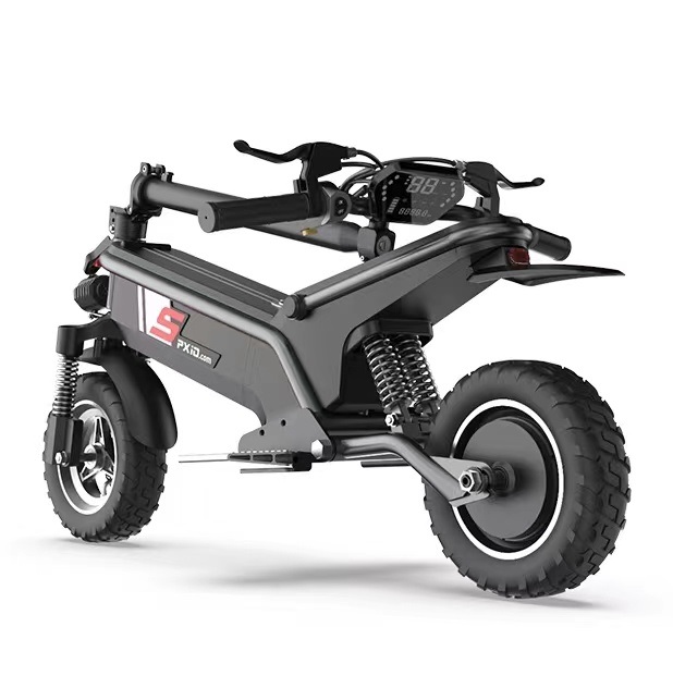 Популярный электрический скутер escooter trike для спорта на открытом воздухе 48 в 500 Вт, складной скутер pxid f1 e для взрослых с сиденьем