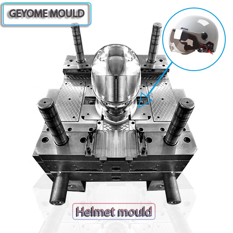 Mold factory for sale safety helmet mold,bulletproof helmet mould,motorcycle helmet mould Plastic injection mould