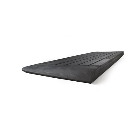 Popular Pattern Rubber Threshold Ramp with Beveled Sides