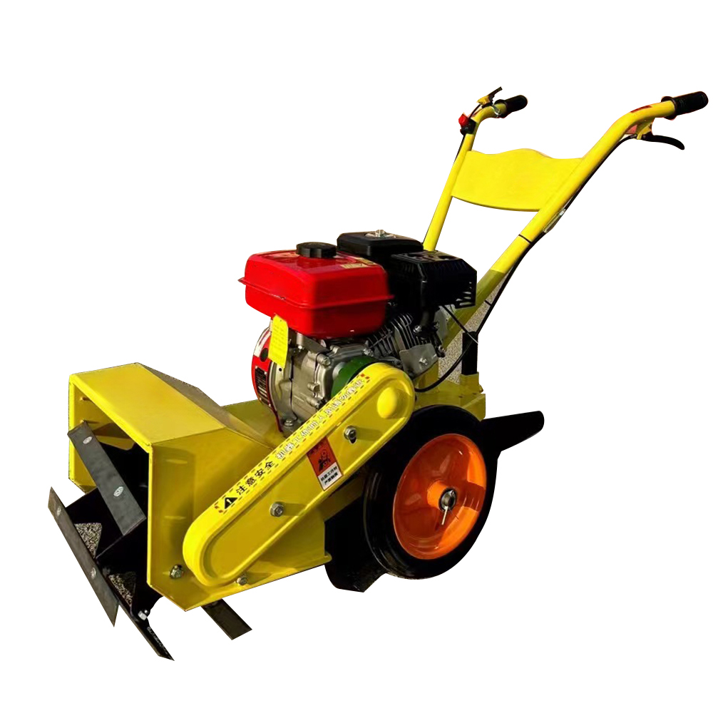 Micro tiller land cultivator tillage machine agricultural mower grass cutter hand push lawn mower weeding machine for farming