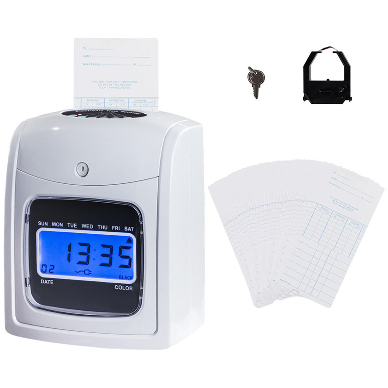 SF-S210 Electric Punch Time Card Machine Bundy Clock