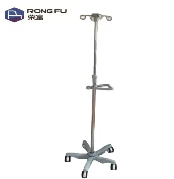 The 5 Legged Pulley Of The Infusion Rod Can Be Equipped With Or Without Brake Which Is Convenient To Move The Telescopic Inf