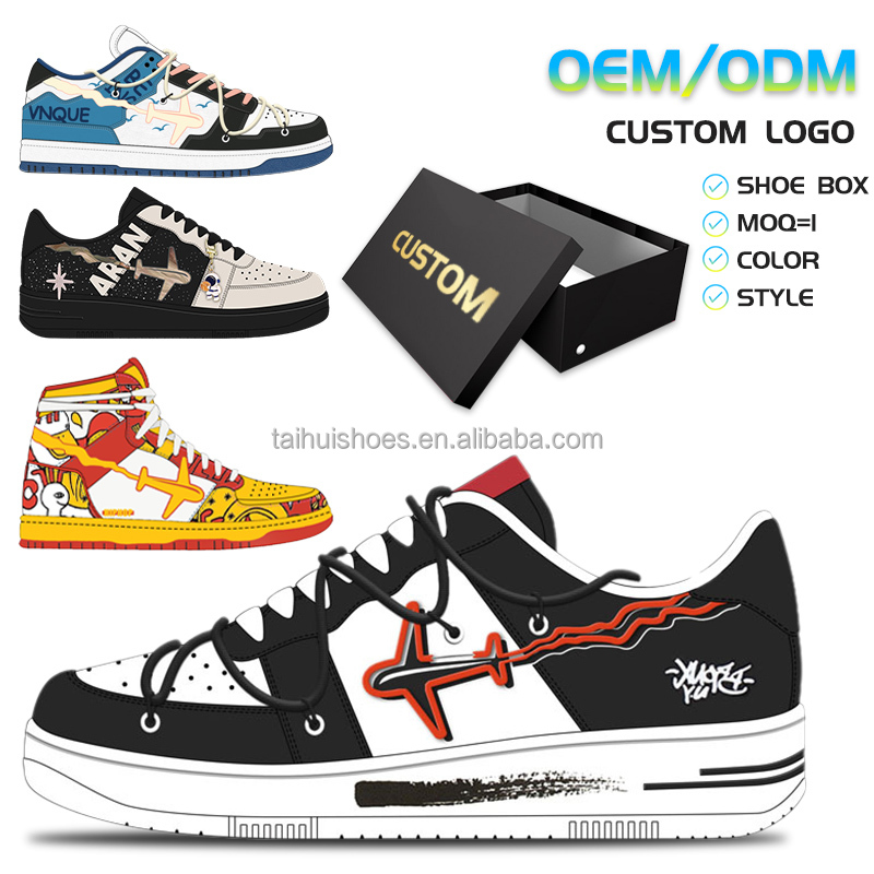 ODM OEM Custom Sneakers 1 Retro 4 Brand Shoes High Quality Genuine Leather Low Top Men's Basketball Skateboard Shoe Manufacturer