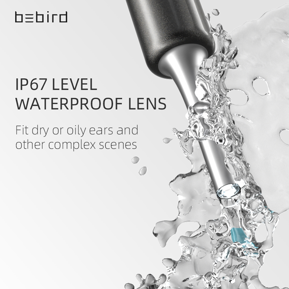 Bebird C3 pro ушной воск для удаления эндоскопа usb mini otoscope 3,9 мм камера 1080p hd 8 в 1 умные визуальные ушные палочки