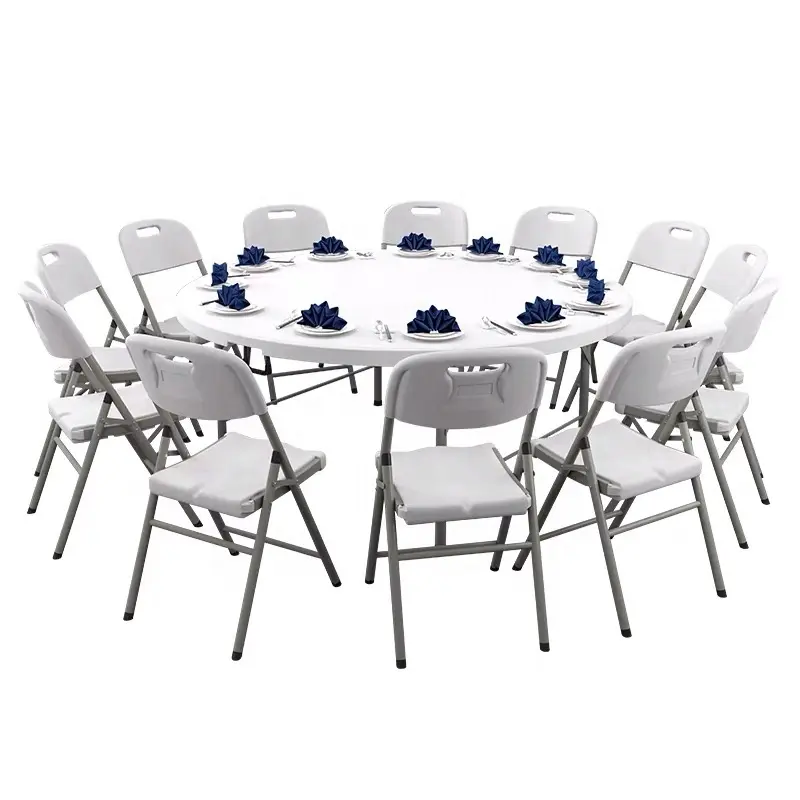 round table top round folding table for wedding event and banquet