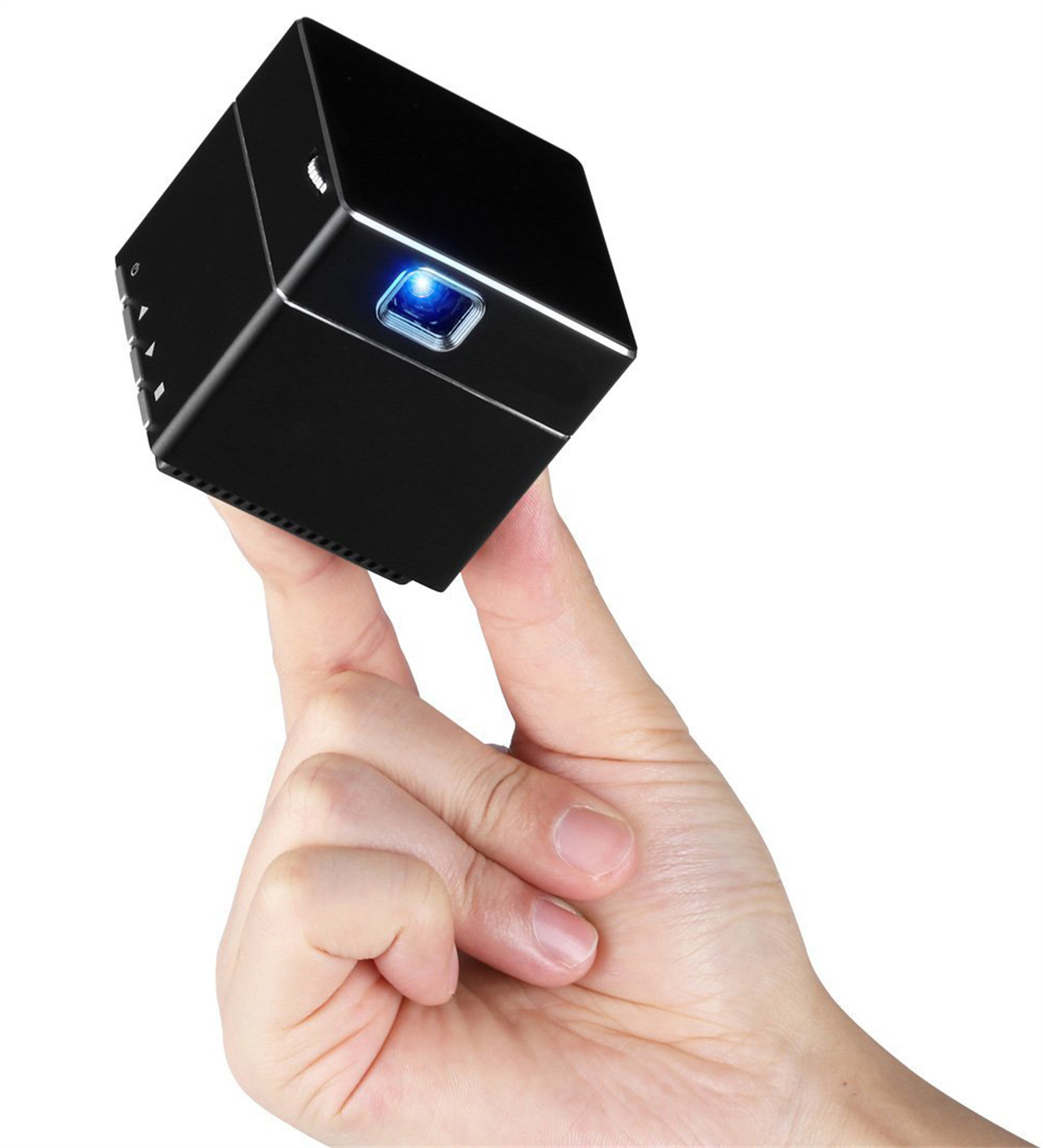 2021 upgraded dlp mini hd wifi projector ios support 1080p android mobile phone portable pocket projectors