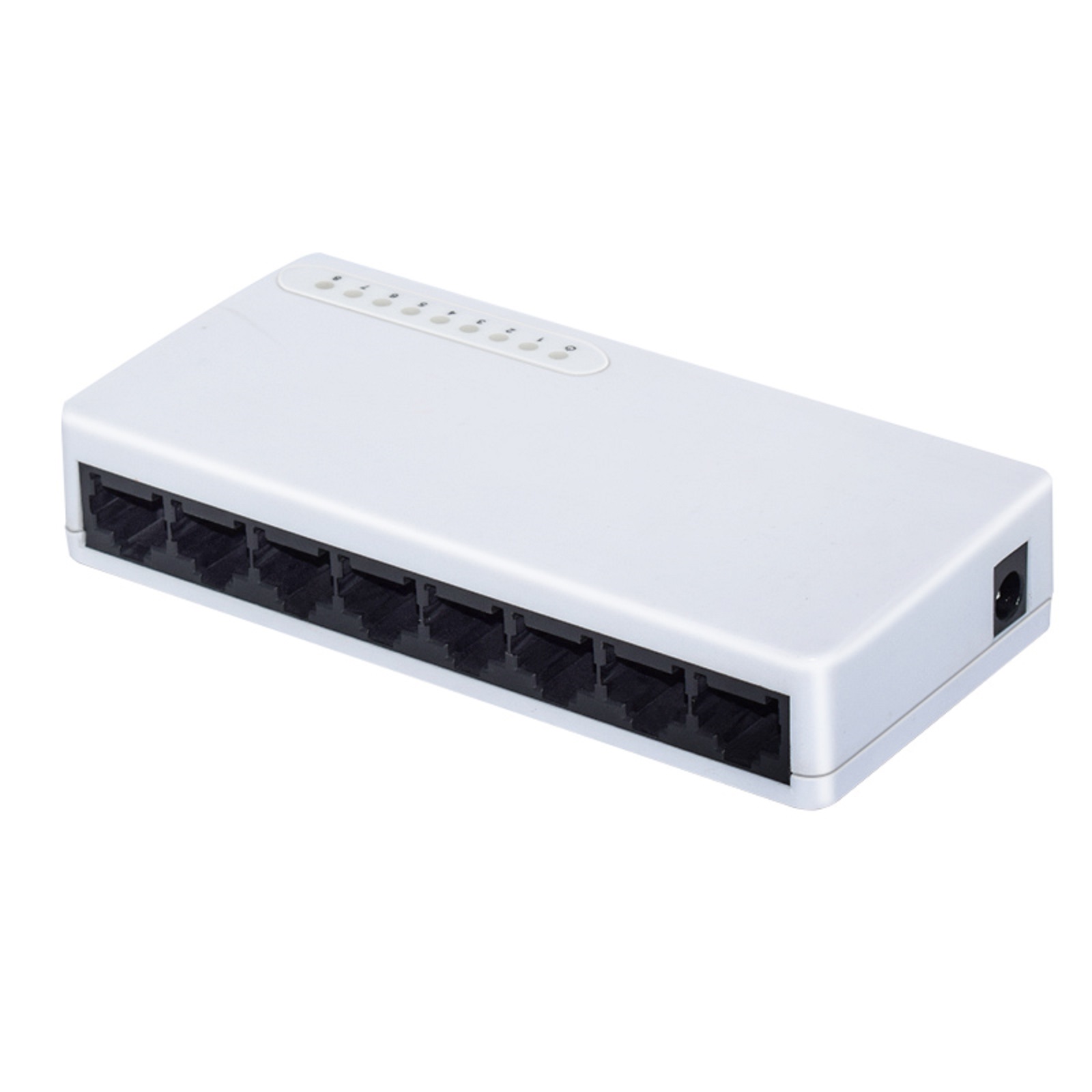 OEM ODM Mini Design Plastic Desktop Unmanaged RJ45 Lan Port 8 Ports 10/100M Ethernet Network Switch