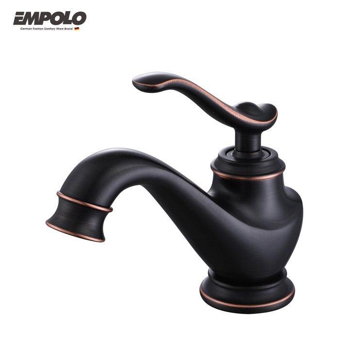 European Vintage Classic Style Decoration Deck Mount Bathroom Brass Basin Sink Faucet Taps Tap Mixer
