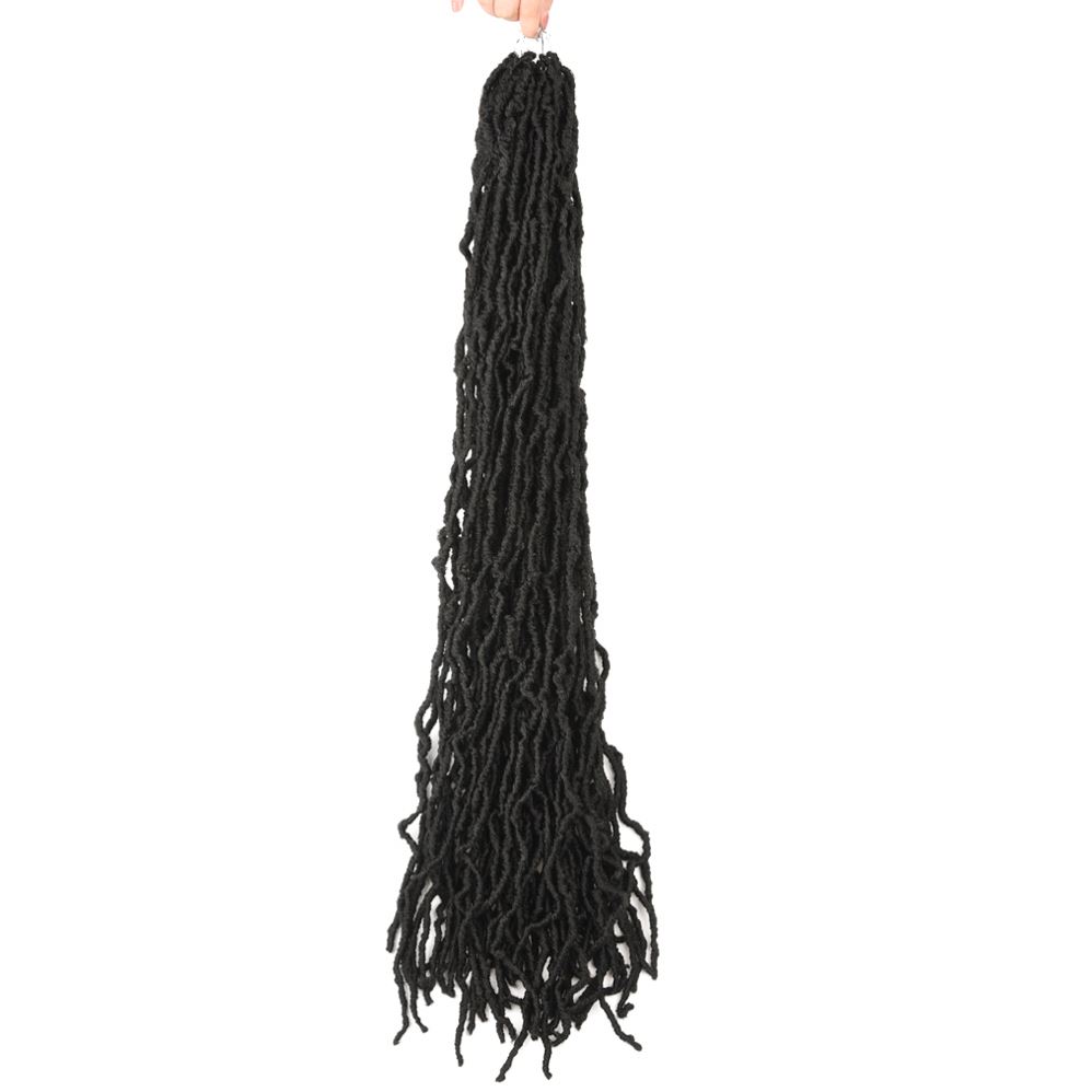 MYZYR мягкий страх Bobbi Boss Nu Locs вязаные волосы 36 дюймов 21 пряди/упаковка Омбре искусственные локоны вязание крючком синтетические волосы