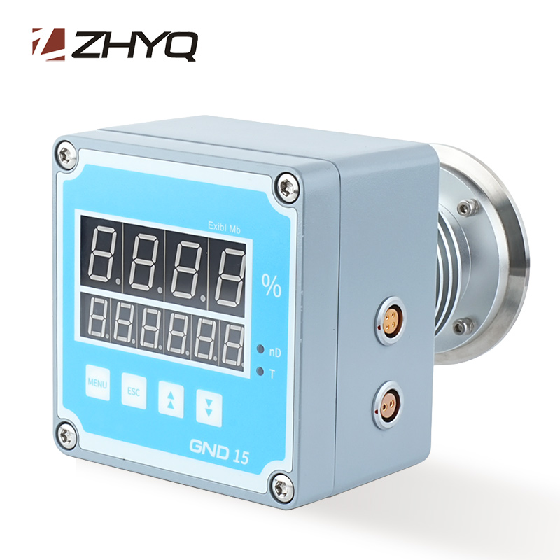 Промышленный Автоматический Цифровой рефрактометр ZHYQ 4 ~ 20mA RS485 12 ~ 24VDC IP67 для промышленного процесса