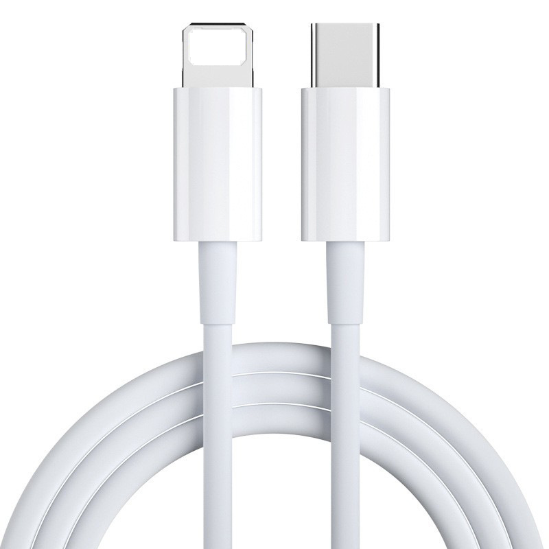 Оптовая продажа 1 М 1,5 м 2 м PD 20 Вт кабель USB Type C быстрой зарядки USB C к освещению зарядный кабель для iPhone 12 13 14 Pro