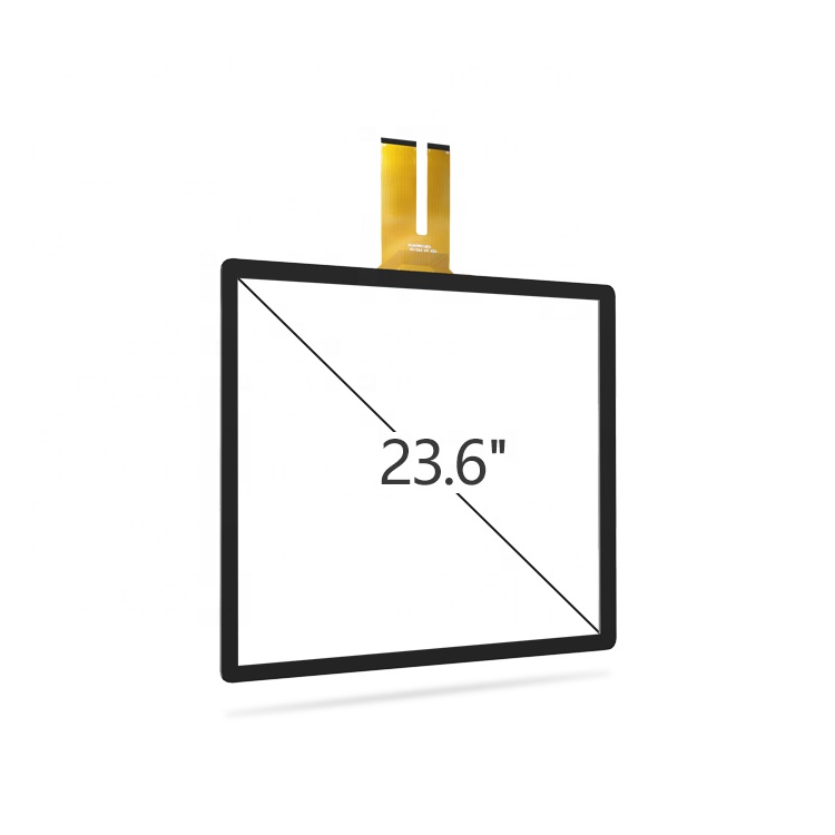 Projected capacitive touch screen 23.6-inch 10-point touch screen with EETI USB controller industrial touch screen