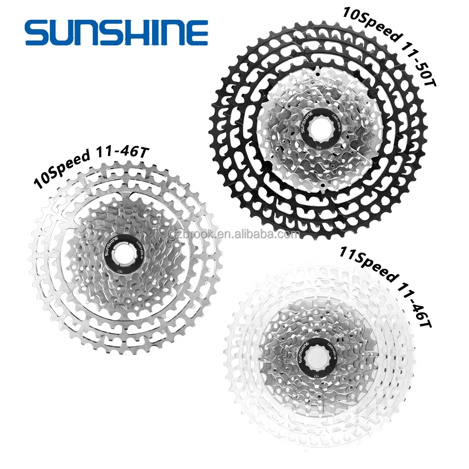 Ультралегкий маховик для горного велосипеда SUNSHINE, 11 скоростей, 11-50T, кассета, свободное колесо, деталь велосипеда для Shimano