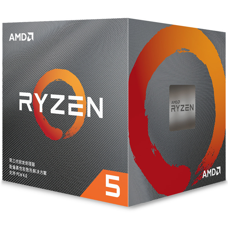 R5 3600x шестиядерный процессор в штучной упаковке 6-12-нить настольный компьютер процессор