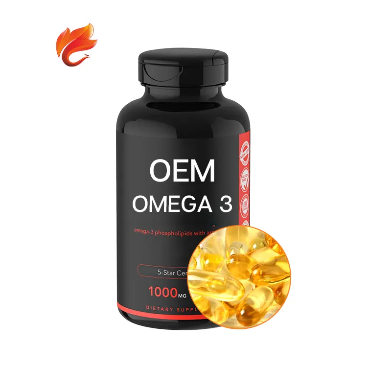 lower blood fat omega-3 hard capsules essence supplement 1000mg product