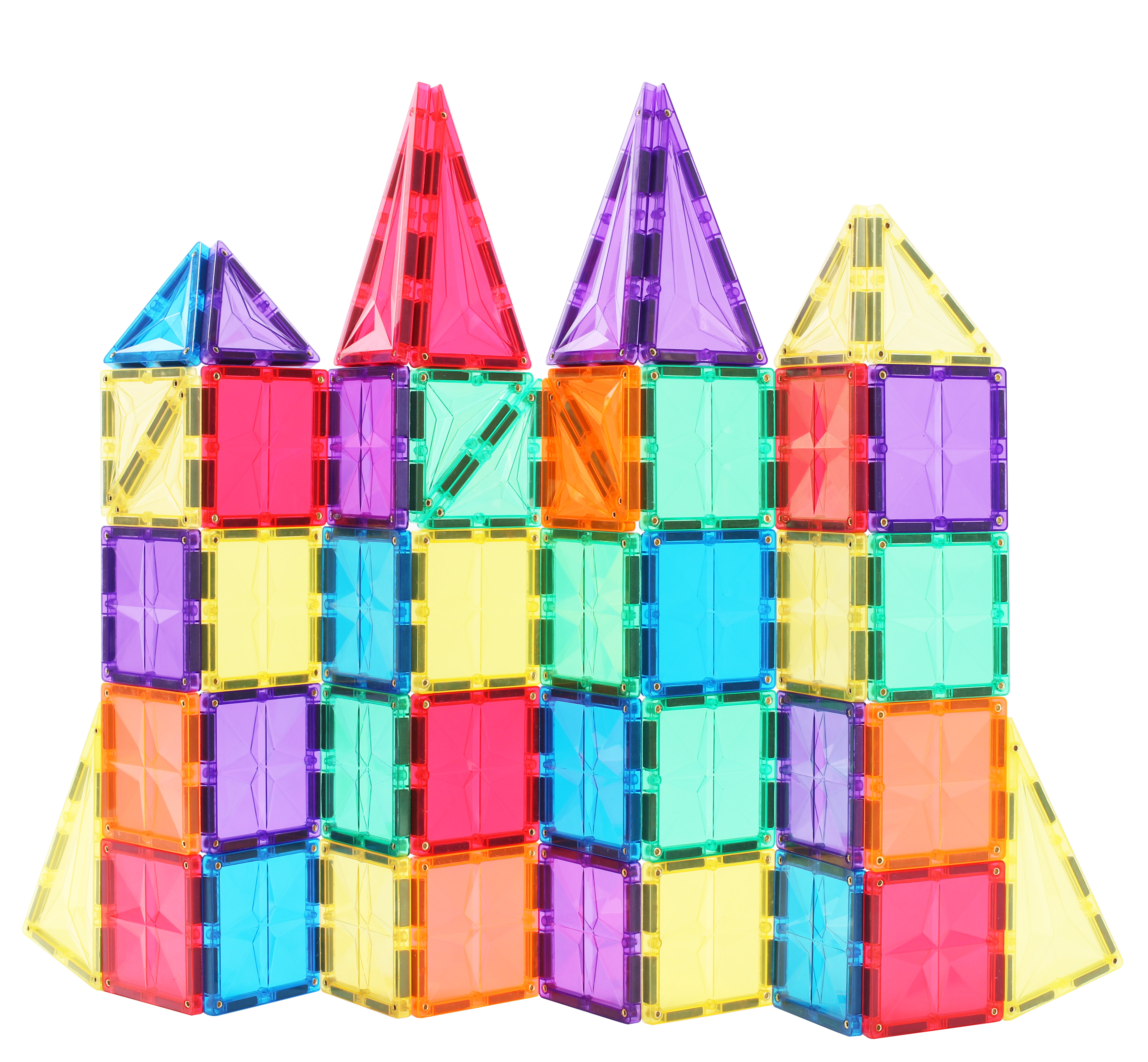 toys kids children MNTL T04 72pcs plastic ABS star shape design magnatic build toy block large blocks giant building block sets