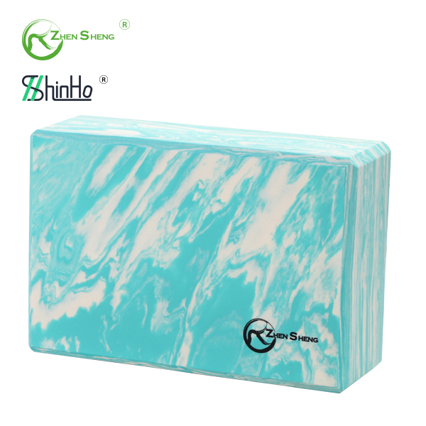 Zhensheng OEM Design Printed EVA Foam Yoga Brick