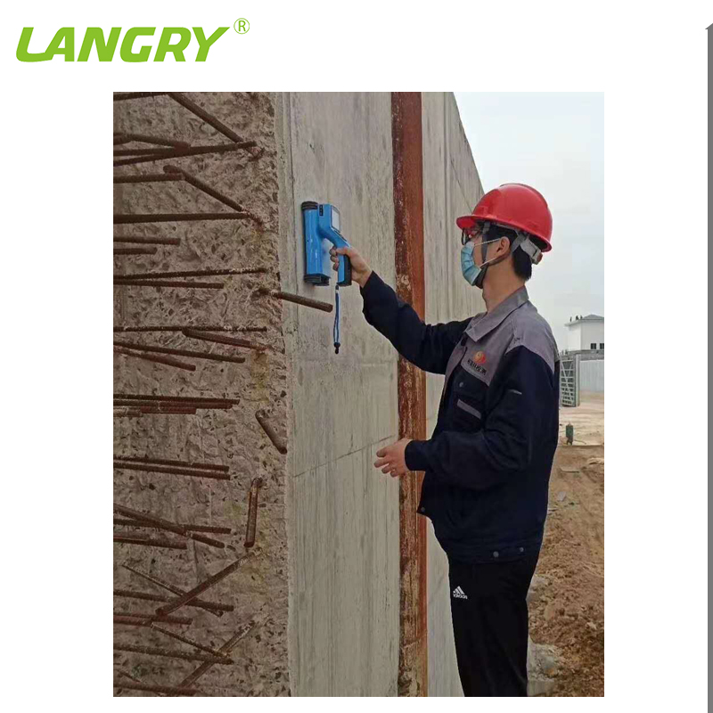 Портативный сканер арматуры LANGRY LR-G200, детектор арматуры для бетона