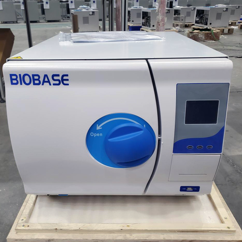 BIOBASE Table Top Autoclave Class N Series LCD Display Manual Door Cheap Autoclave For Sale