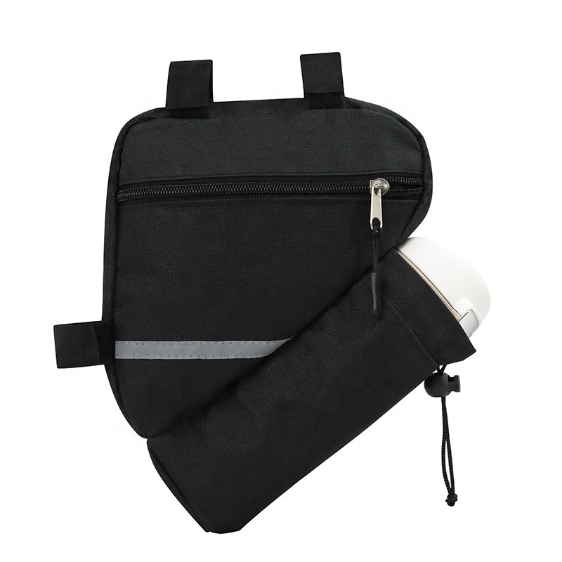 Gear Bike Frame Bag, Triangle Storage Pouch for Road Bike, for Storage Phone Keys and Tools