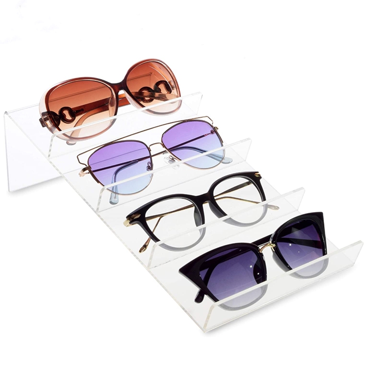 Widely Used Superior Quality Rectangle Clear Acrylic Eye Glasses Display Stand