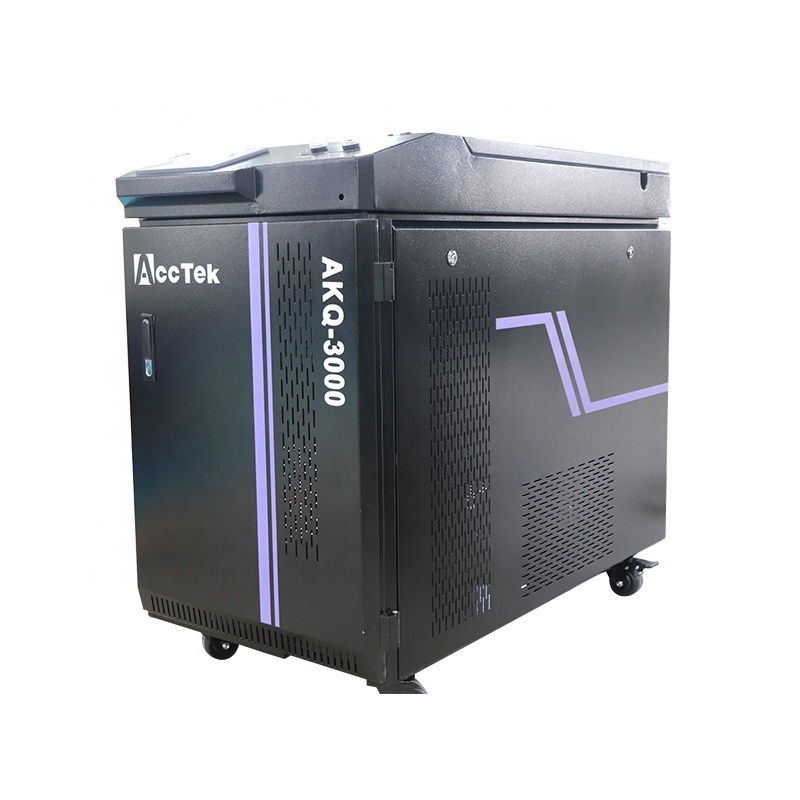 AccTek Laser 1000W 1500W 2000W 3000W Continuous Laser Cleaning Machine Rust Removal Paint Cleaning Handheld Laser Cleaner