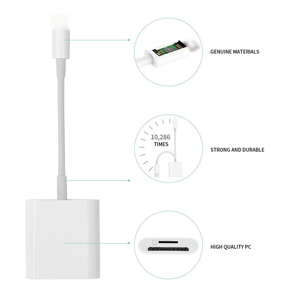 New portable mini TF 2-in-1 mobile card reader