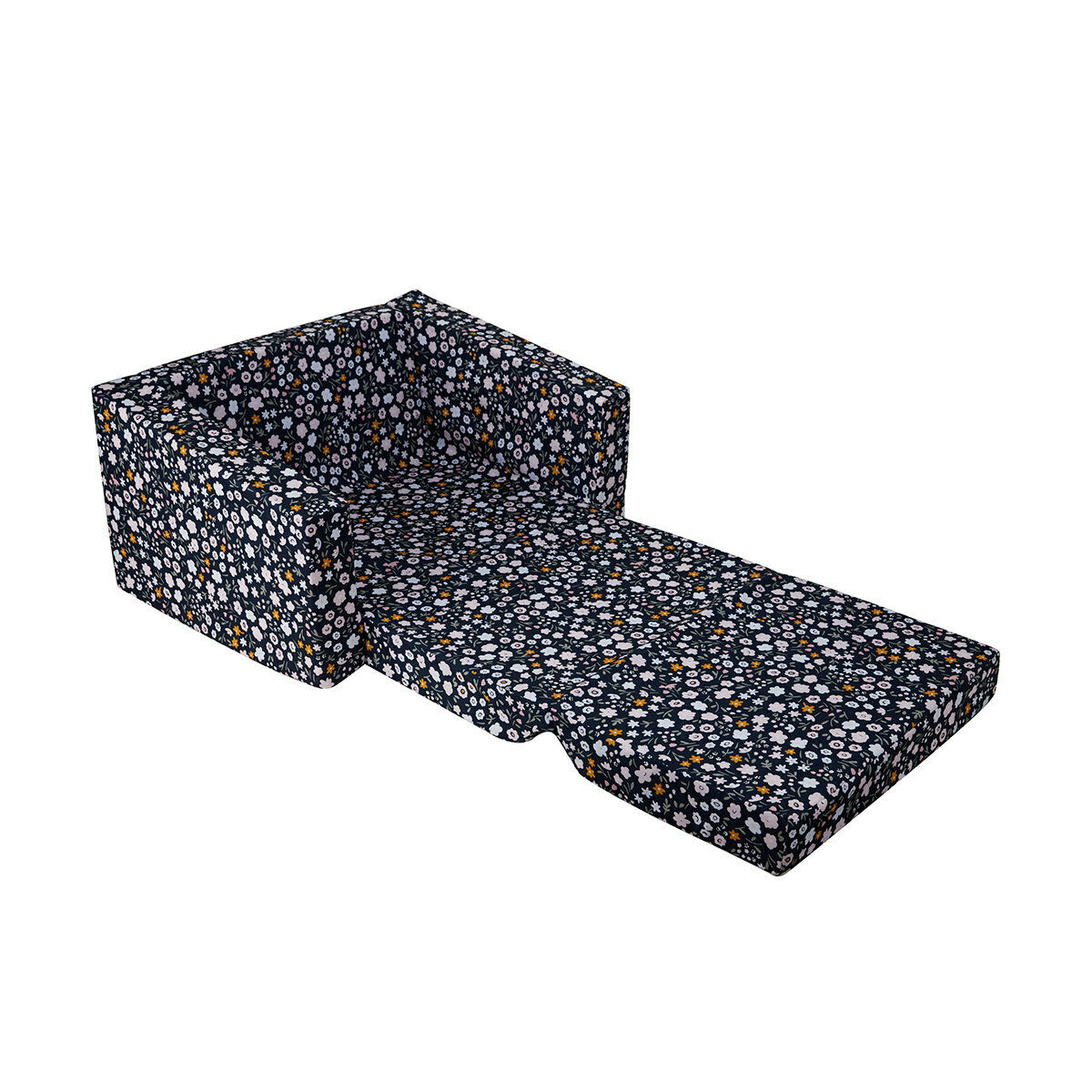 Children's 2 In 1 Flip Open Foam Sofa Children's Sofa Bed Baby's Upholstered Couch Sleepover Chair Flipout