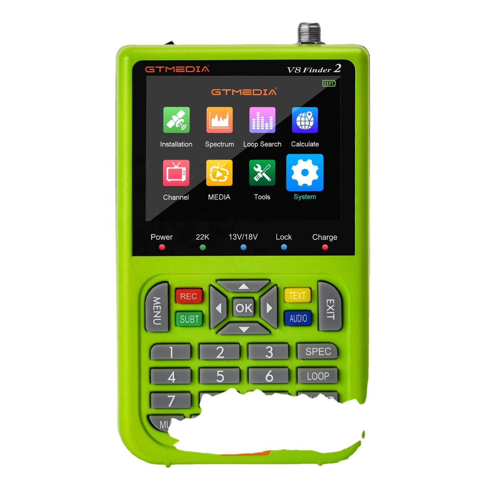 Измеритель спутникового сигнала GTMEDIA V8 Finder2 DVB-S2X/S2/S H.265 против ST-5150 V8 Finder PRO WS6933 WS6980