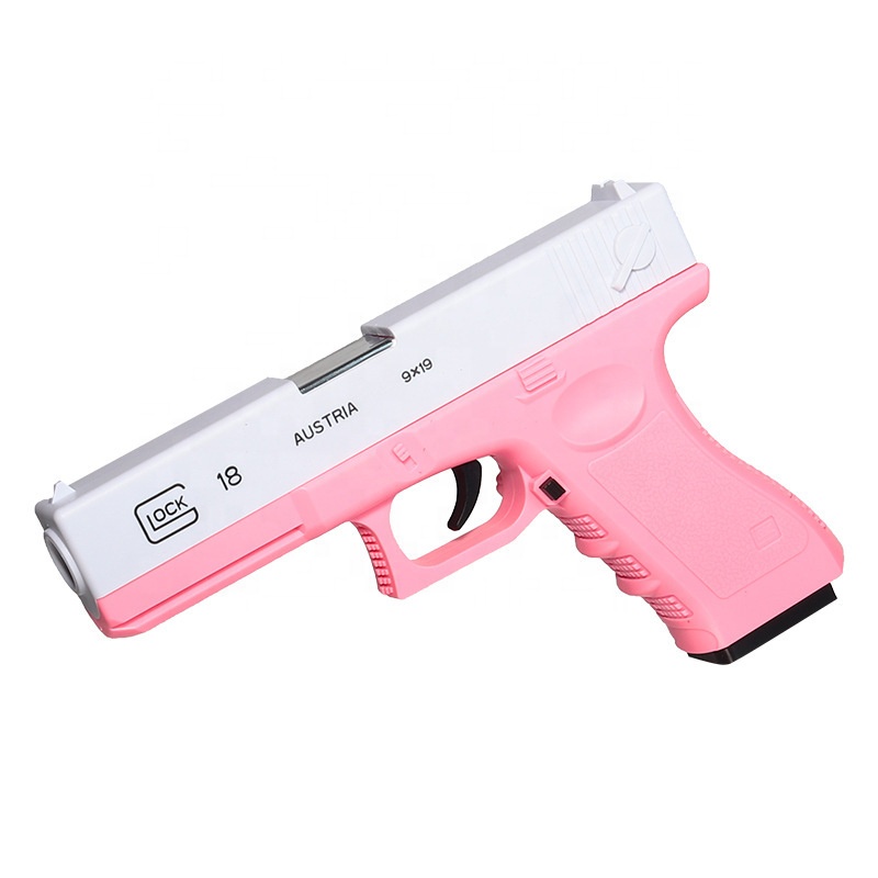 New hot sale shell-throwing soft bullet gun small pistol manual pistol gun long range shoot guns toy