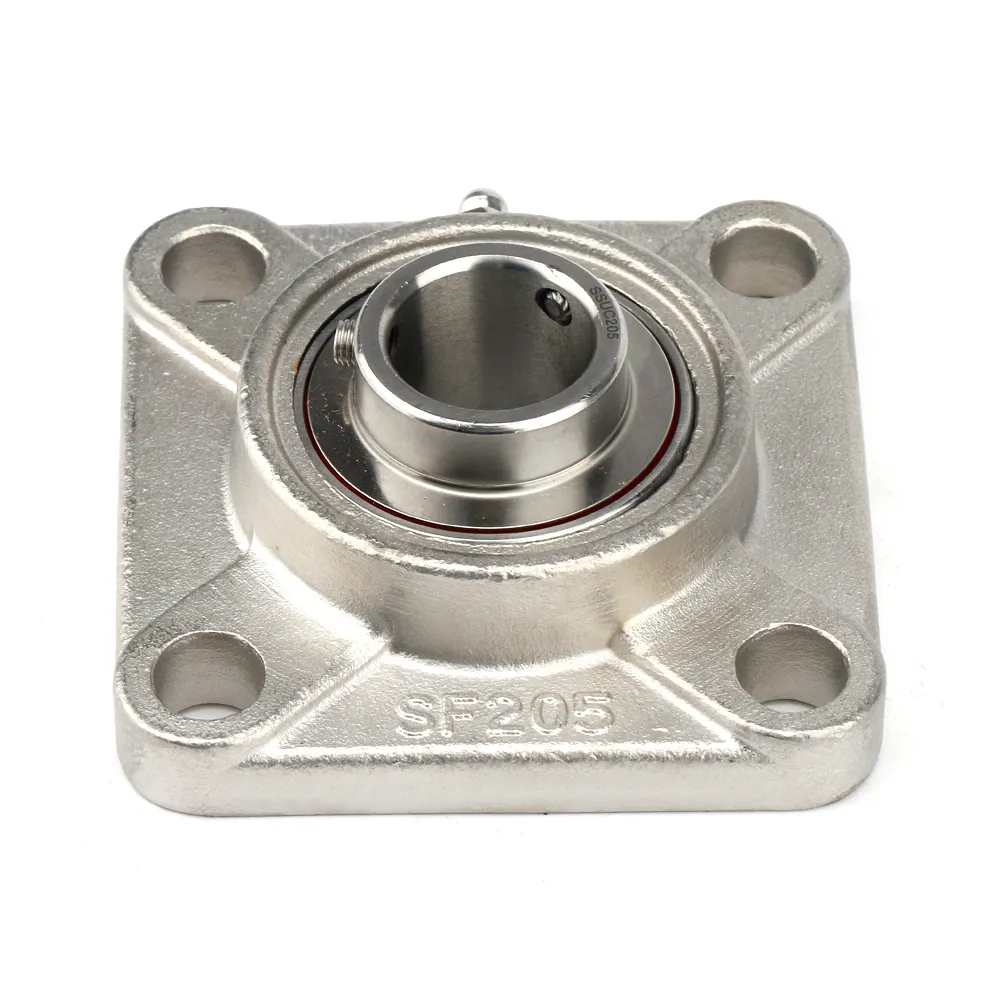 Full Stainless Steel Pillow Block Bearing SUCF205 UCF205 Machinery Repair Shops Energy Mining Oil Grease 3-5 Days Available