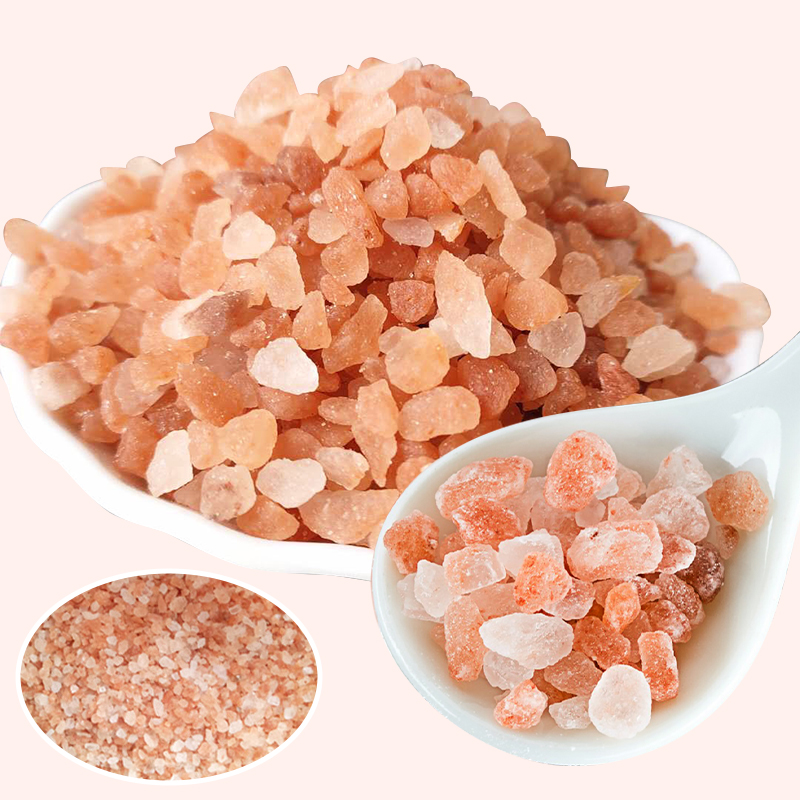 OEM DOM Packaging Container Jars For Bath Salts, Wholesale Private Label Organic Rose Pink Himalayan Bath Salt