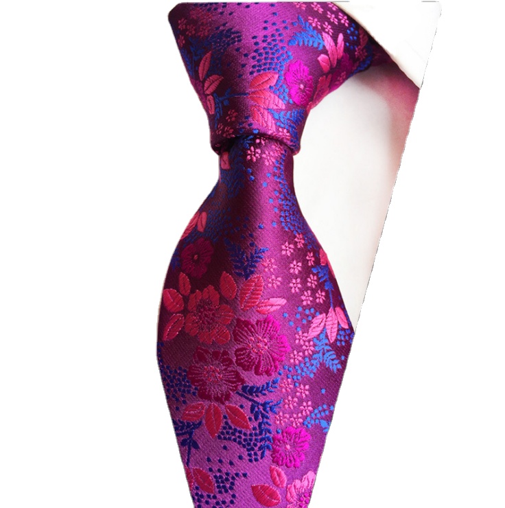 Yongfeng stock direct supply 2021 plum blossom Paisley men's tie pocket towel cuff three piece suit