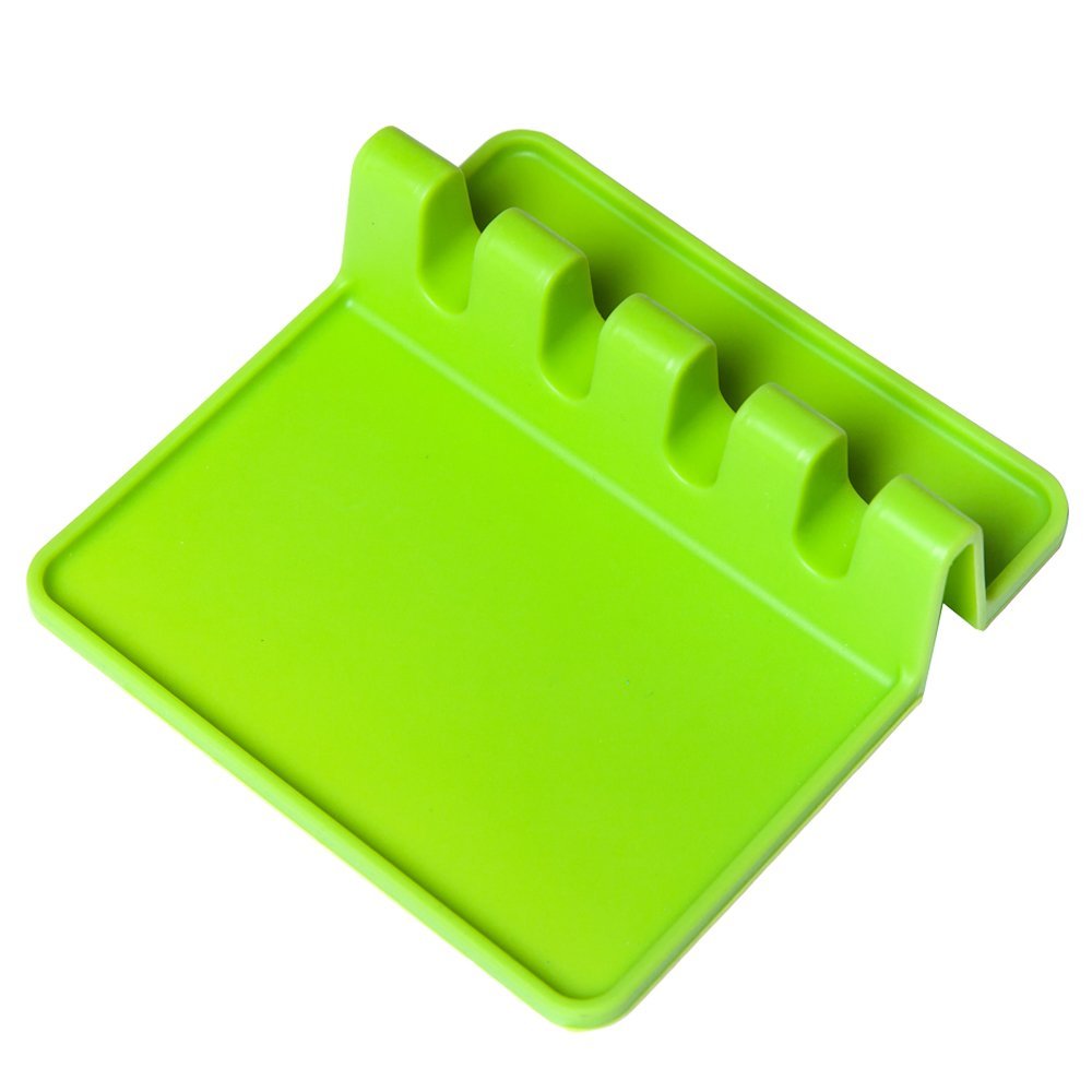 Wholesale Kitchen Utensil spoon rest silicone spoon holder